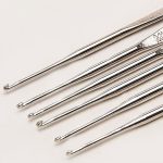Crochet Hooks Stainless Steel l Size 10,11,12 | 1 Pack per Pack | Super Finnish | 1 Pack per Pack